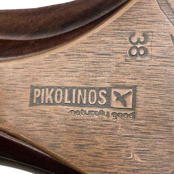 Pikolinos Women's Java Brown Gladiator Slingback Sandal Size US 7.5/8 - Picture 10 of 13